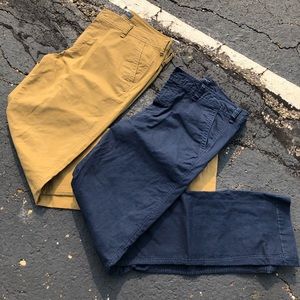 Aeropostale Slim Straight Chino Pants Bundle
